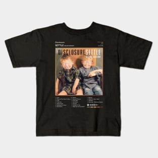 Disclosure - Settle (Deluxe Version) Tracklist Album Kids T-Shirt